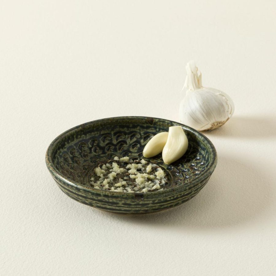 Kitchen Utensils & Gadgets |   Fossil Garlic Grater And Dipping Dish Kitchen Kitchen Utensils & Gadgets