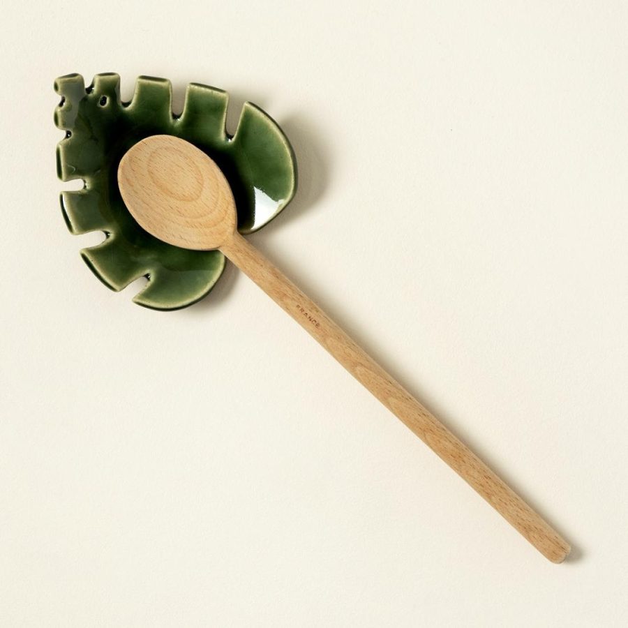 Kitchen Utensils & Gadgets |   Handmade Monstera Leaf Spoon Rest Kitchen Kitchen Utensils & Gadgets