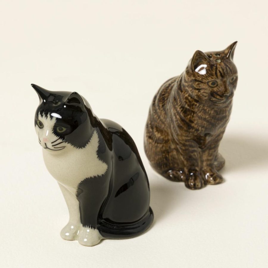 Kitchen Utensils & Gadgets |   Kitty Cats Ceramic Salt & Pepper Shakers Kitchen Kitchen Utensils & Gadgets