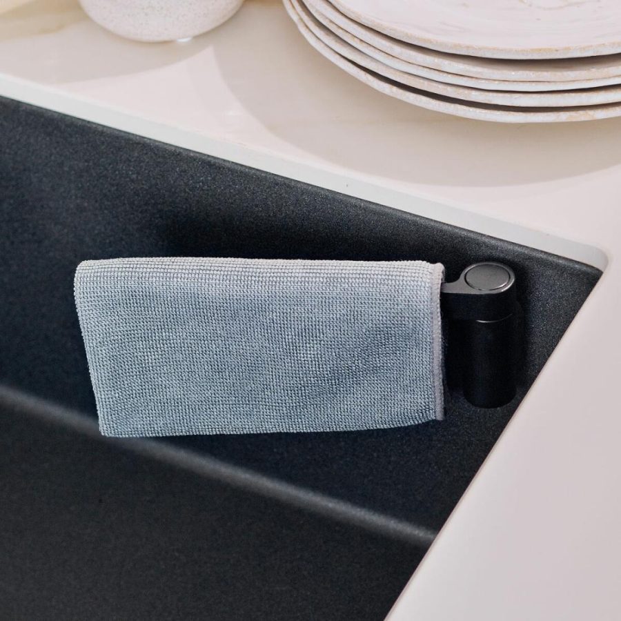 Kitchen Utensils & Gadgets |   Magnetic Dishcloth Holder Food & Kitchen Storage Food & Kitchen Storage