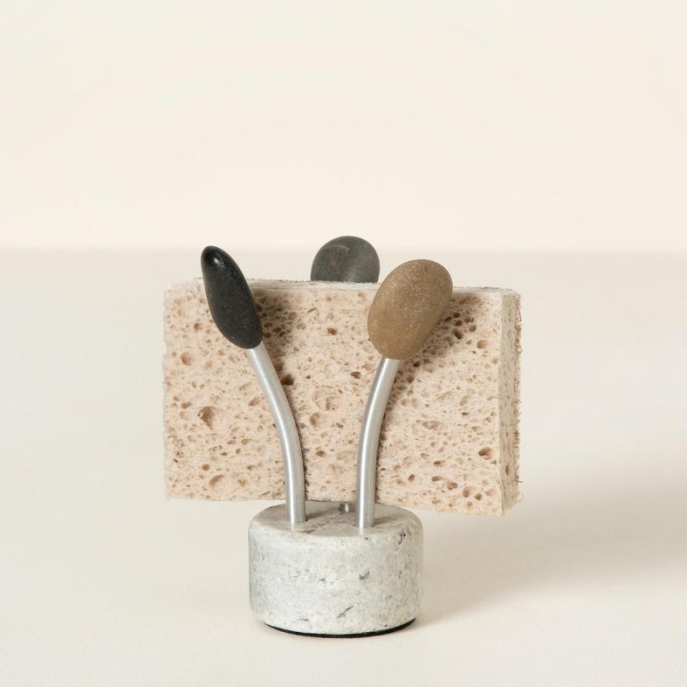 Kitchen Utensils & Gadgets |   Sea Stone Splash Sponge Holder Kitchen Kitchen Utensils & Gadgets