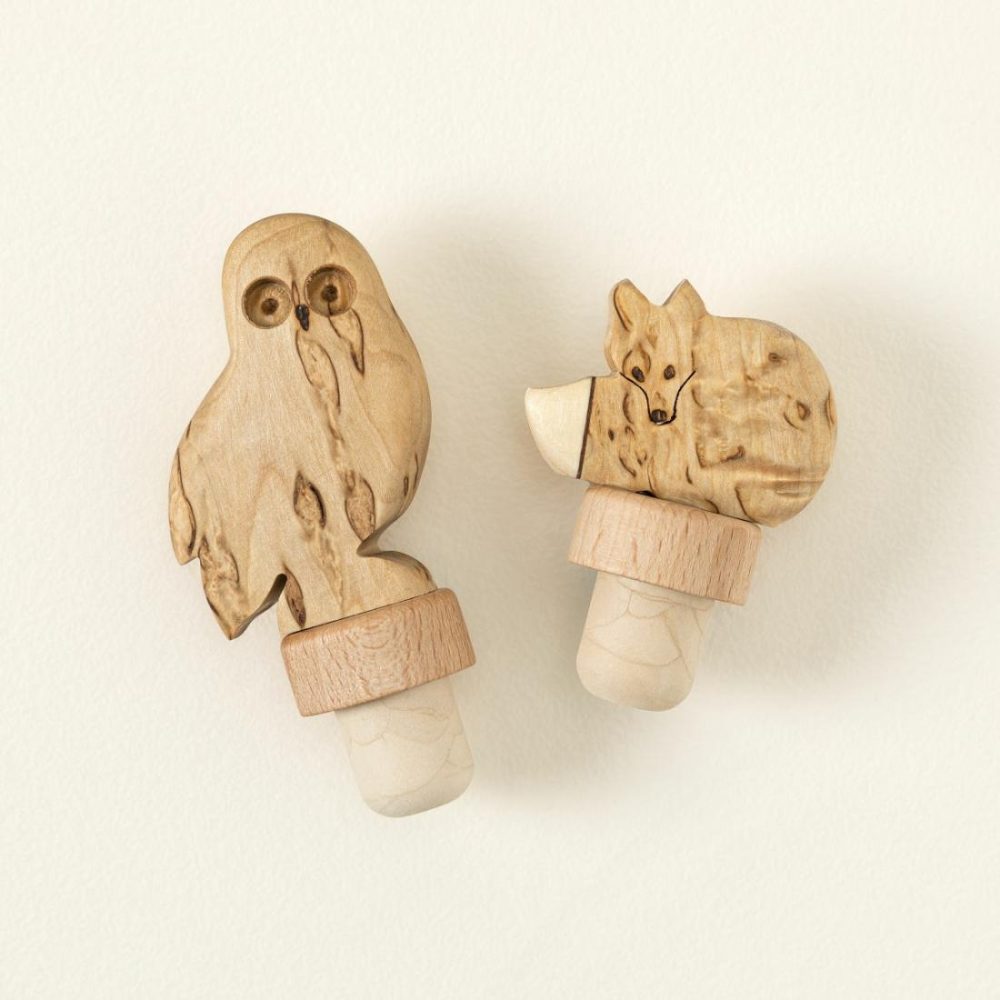 Kitchen Utensils & Gadgets |   Woodland Animal Bottle Stopper Kitchen Kitchen Utensils & Gadgets