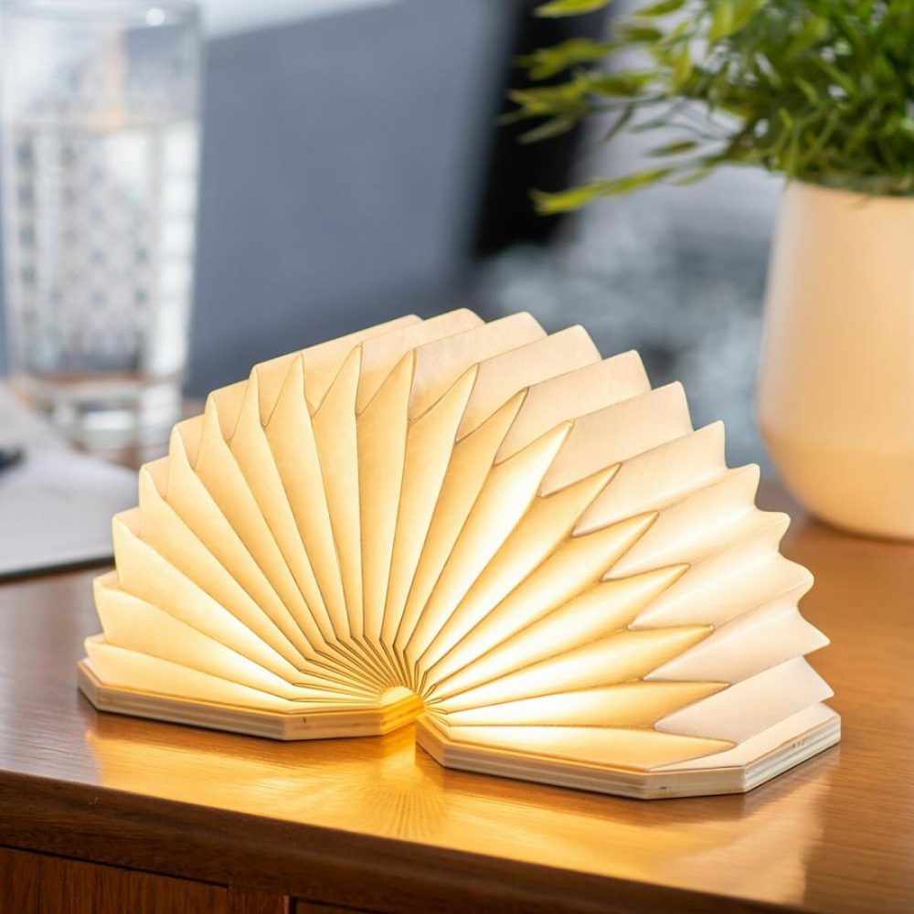 Lighting |   Accordion Sculptural Lamp Decor Lighting