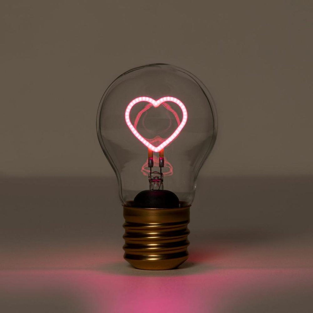 Lighting |   Rechargeable Cordless Magic Heart Light Bulb Decor Lighting