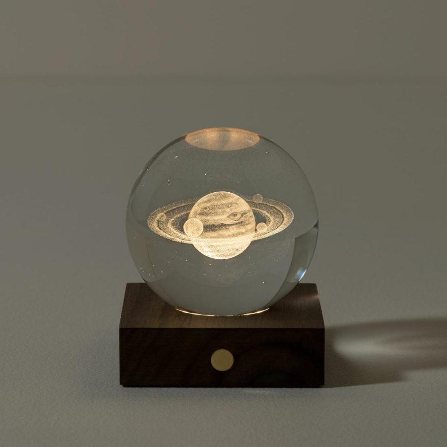 Lighting |   Saturn Light Globe Decor Decorative Accents