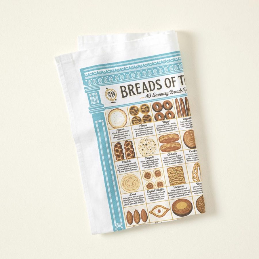 Linens |   Breads Of The World Kitchen Towel Kitchen Linens