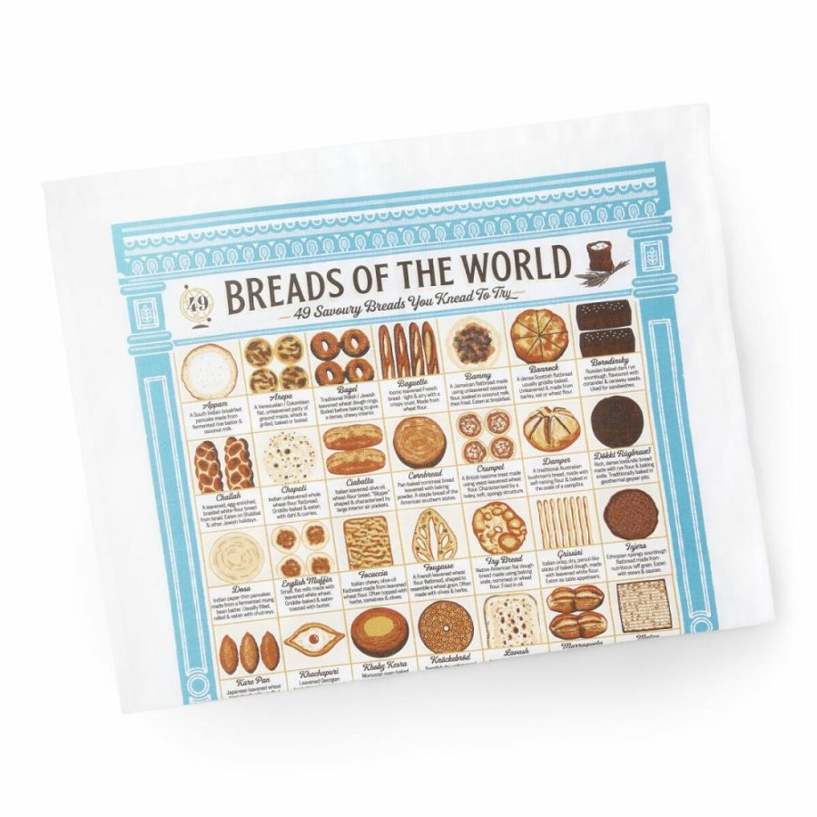 Linens |   Breads Of The World Kitchen Towel Kitchen Linens