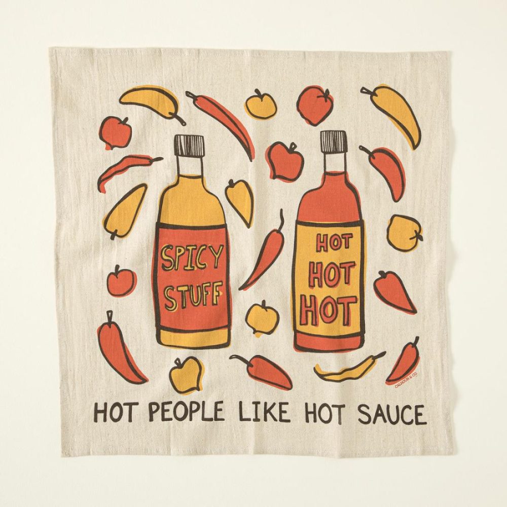 Linens |   Spicy Lover’S Tea Towel Kitchen Linens