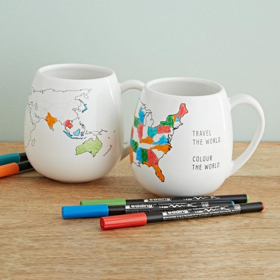 Mugs & Cups |   Color Map Mug Drinkware Mugs & Cups