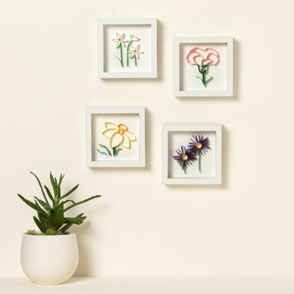 Nature & Animals |   Birth Month Flower 3D Art 3-D Wall Art 3-D Wall Art