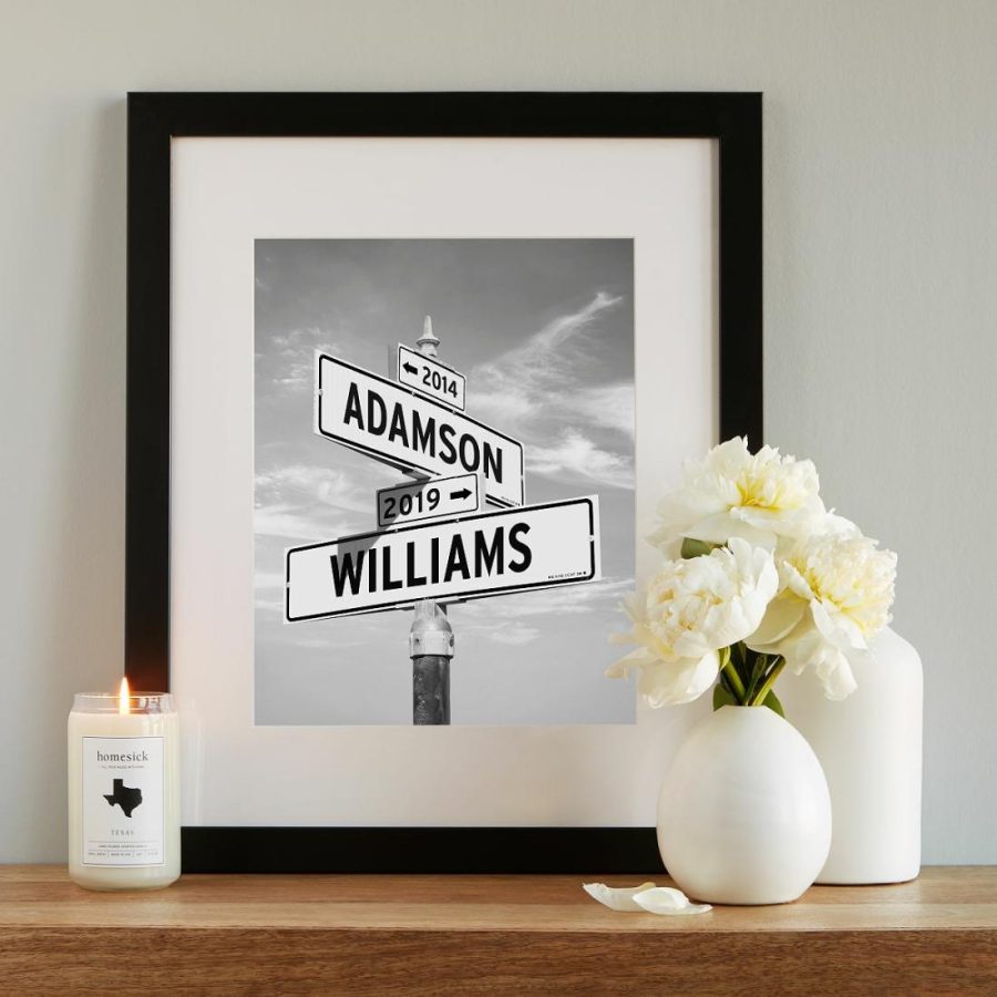 Personalized |   Intersection Of Love – Photo Print Art Personalized