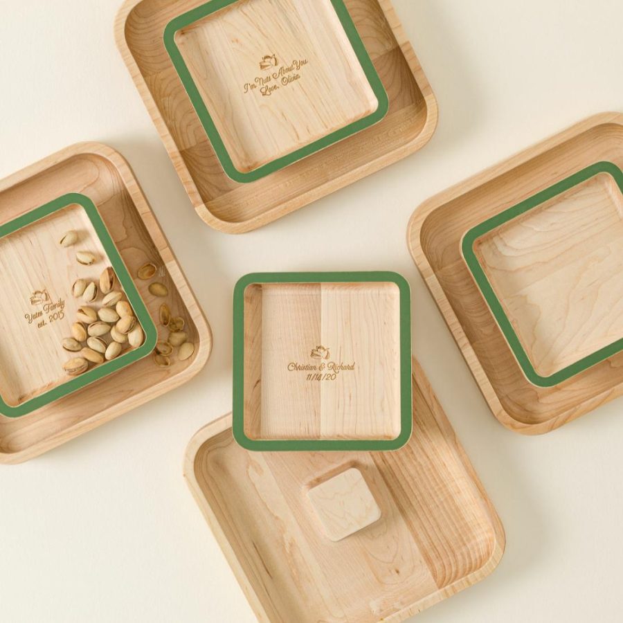 Serving Dishes & Trays |   Pistachio Pedestal Serveware Serving Dishes & Trays