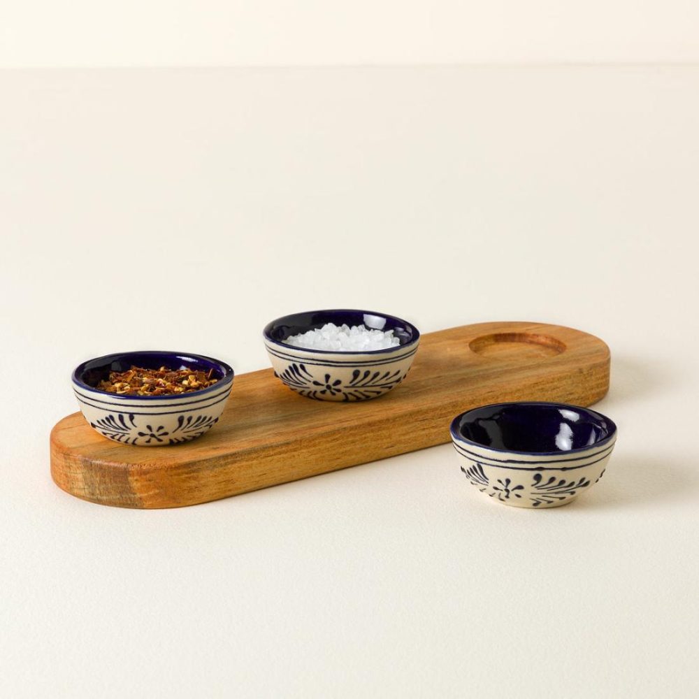 Snack Dishes & Bowls |   Handmade Pinch Bowl Serving Set Serveware Snack Dishes & Bowls