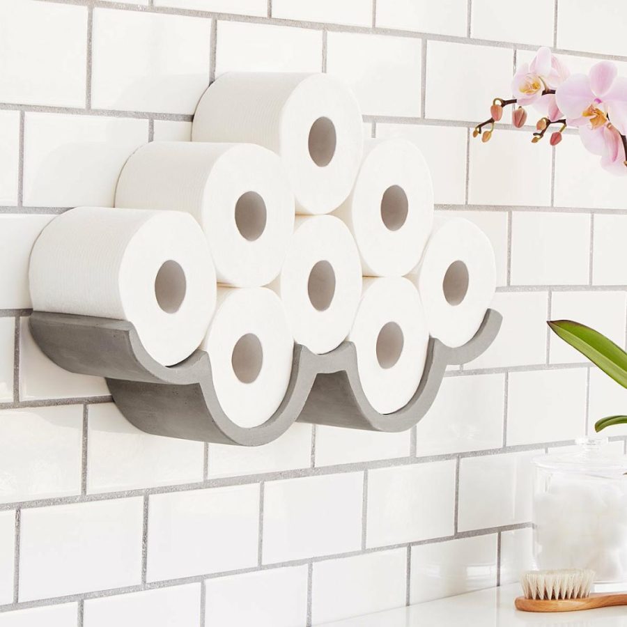 Storage & Organization |   Cloudy Day Toilet Paper Storage Decor Storage & Organization