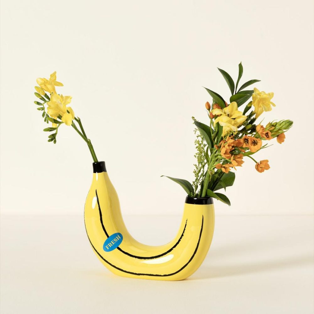 Vases |   A-Peeling Banana Vase Decor Vases