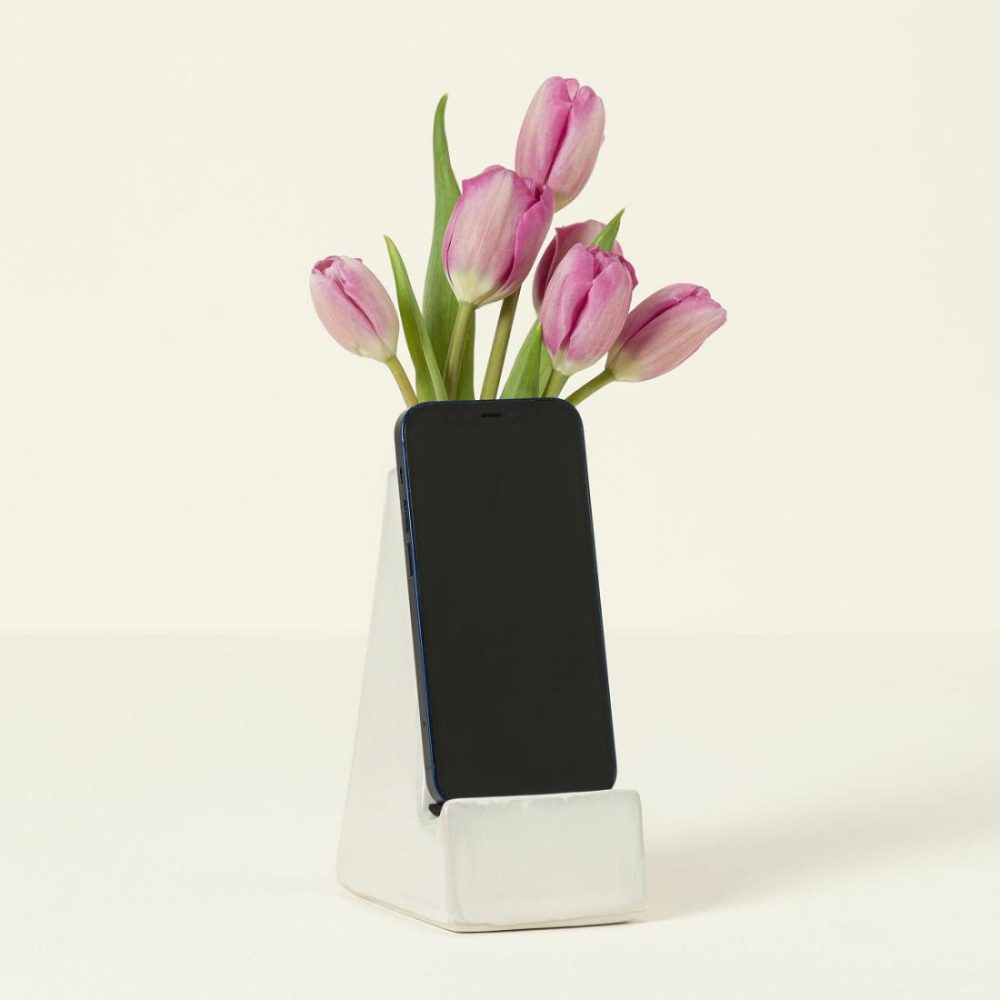 Vases |   Bedside Smartphone Vase Decor Vases