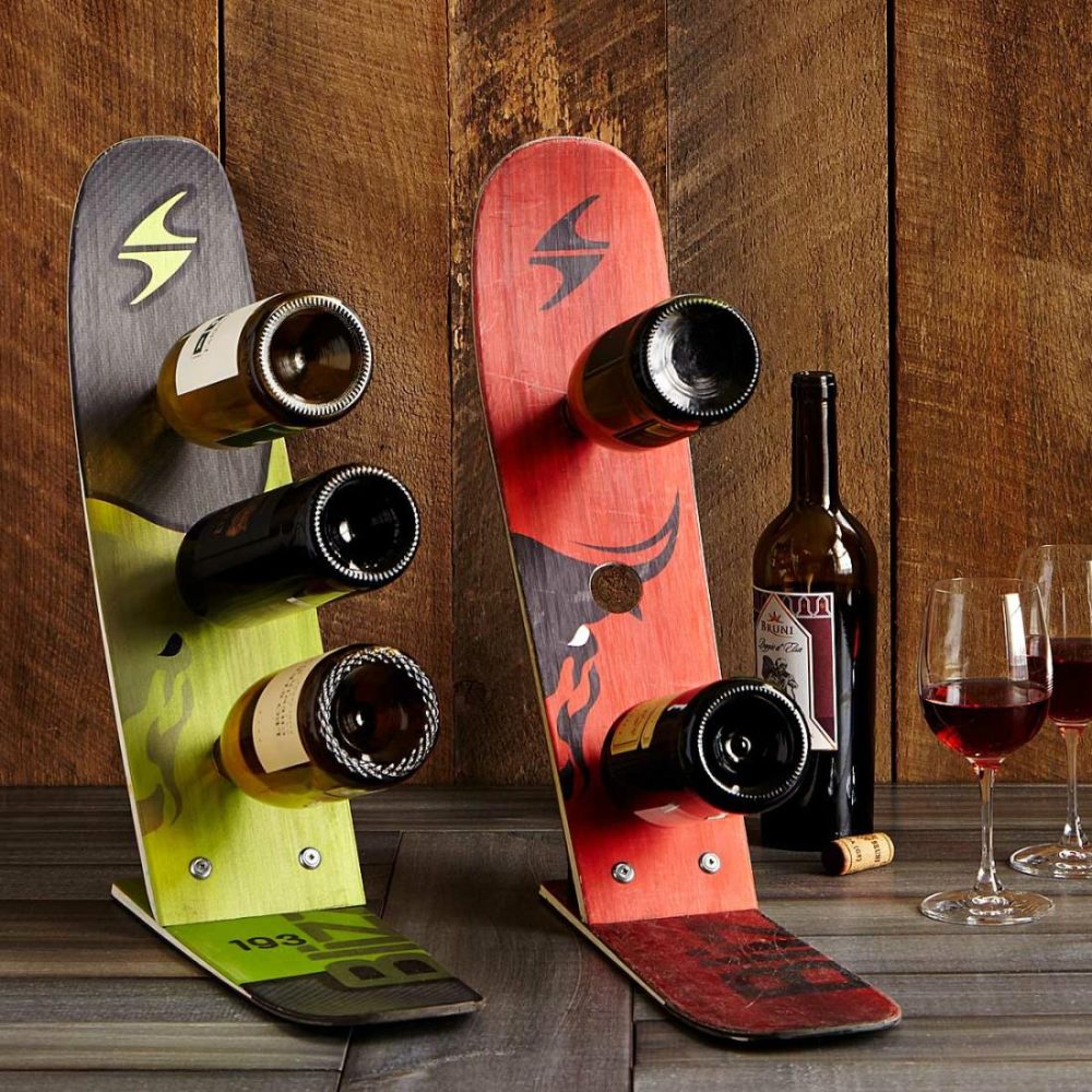 Wine Accessories |   Snow Ski Wine Rack Barware Wine Accessories