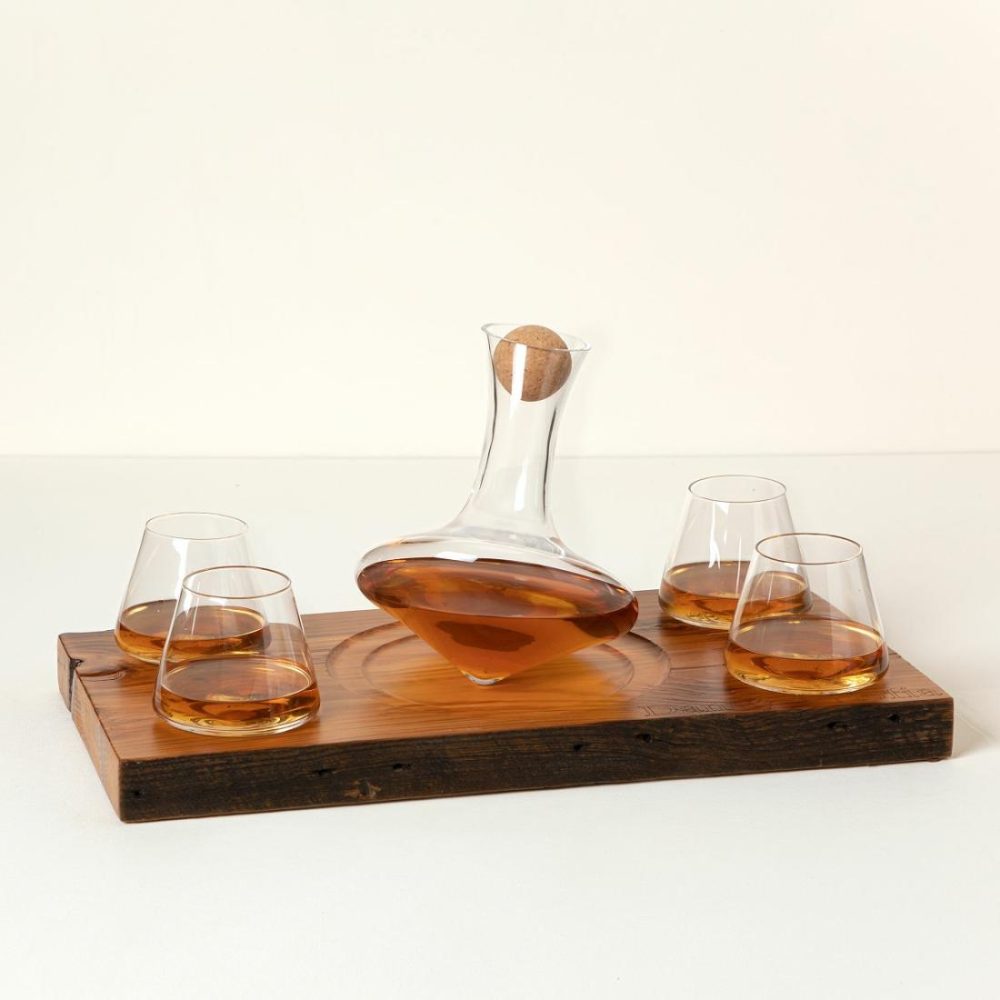 Wine Glasses |   Personalized Spinning Spirits Set Drinkware Wine Glasses