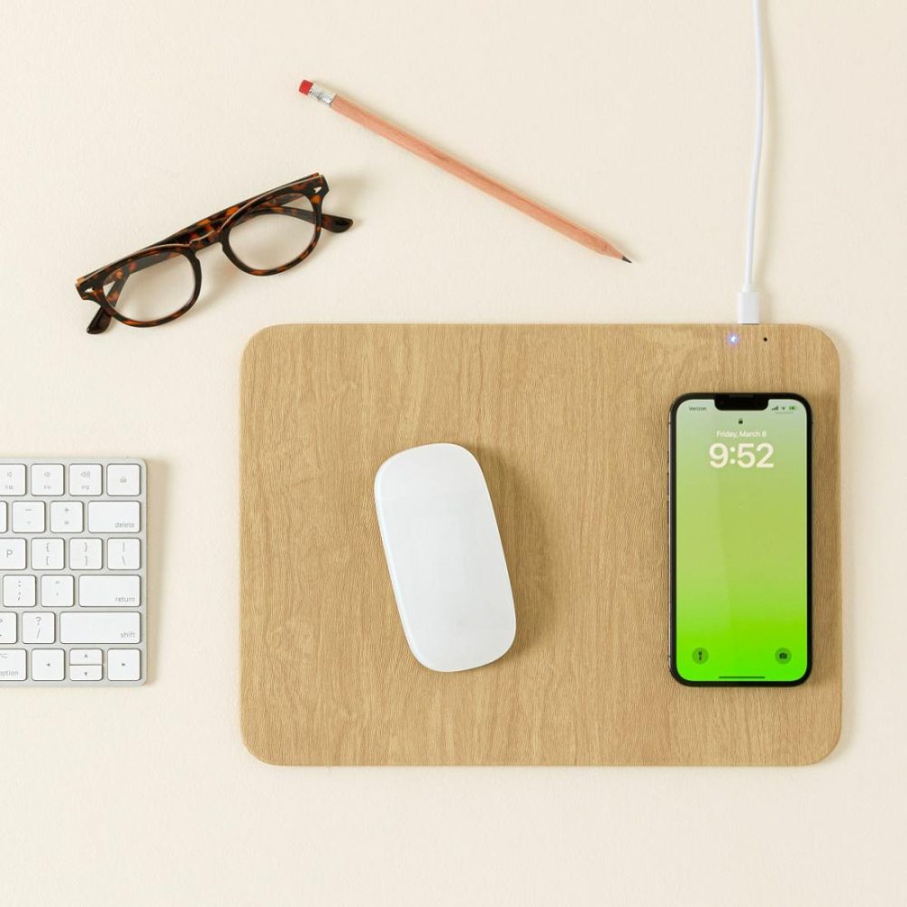 Work From Home |   Wireless Charging Mouse Pad Office Work From Home