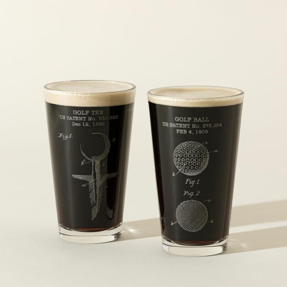 Beer Glasses |   Great Inventions Of Golf Pint Glass Beer Glasses Beer Glasses