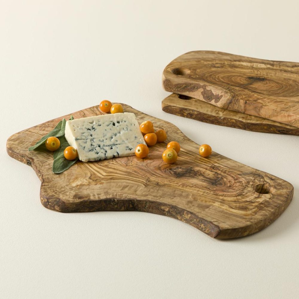 Cheese Boards & Slicers |   One-Of-A-Kind Italian Olivewood Serving Board Cheese Boards & Slicers Cheese Boards & Slicers