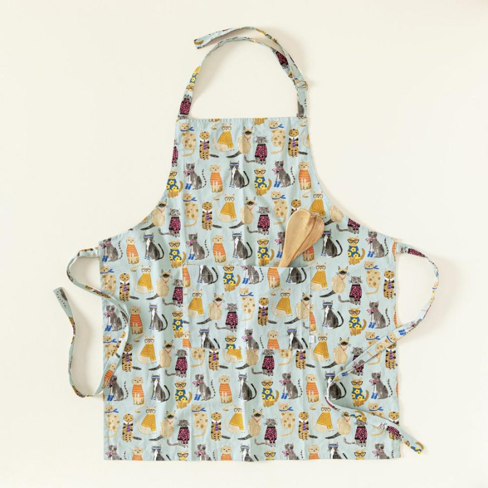 Linens |   Cool Cat Apron Kitchen Linens