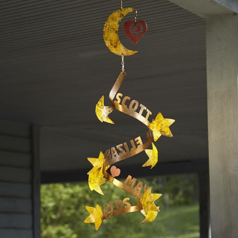 Chimes & Mobiles |   Stars Align Personalized Wind Sculpture Chimes & Mobiles Chimes & Mobiles