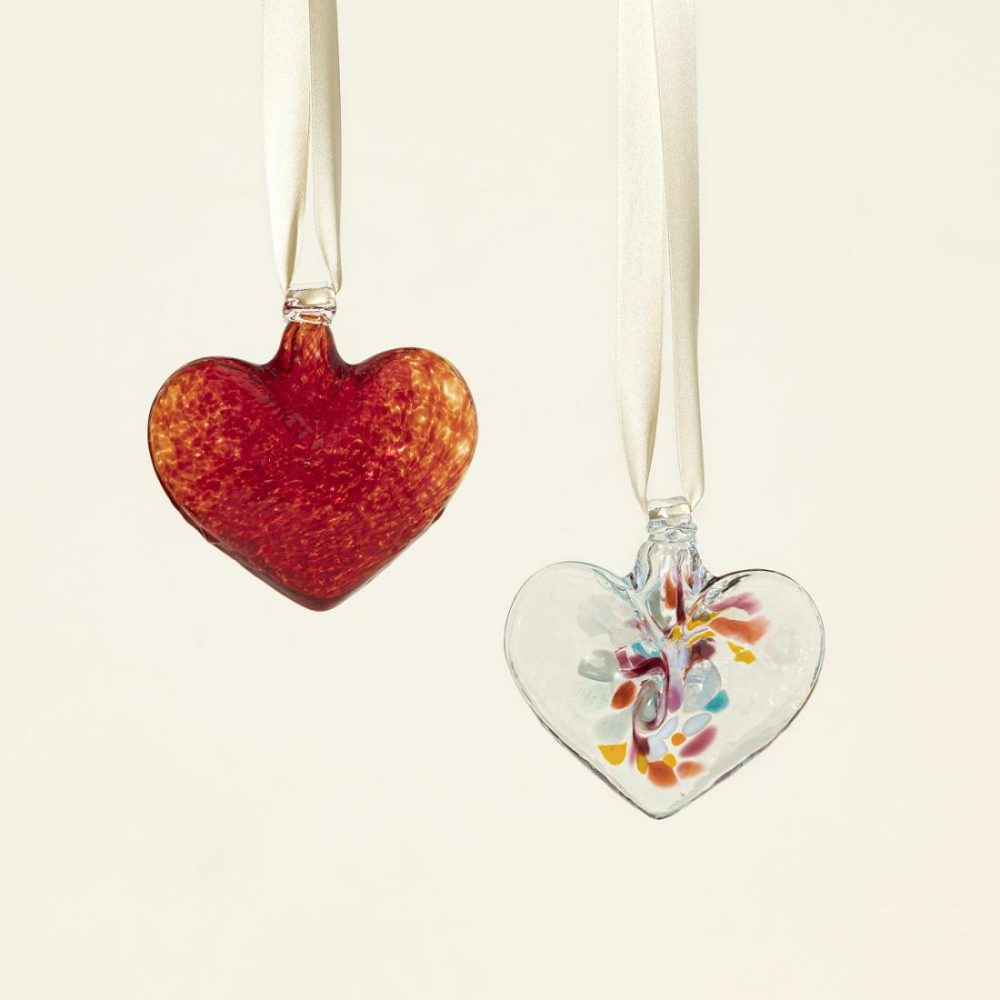 Decorative Accents |   Heart Of Memories Glass Window Charm Decor Decorative Accents