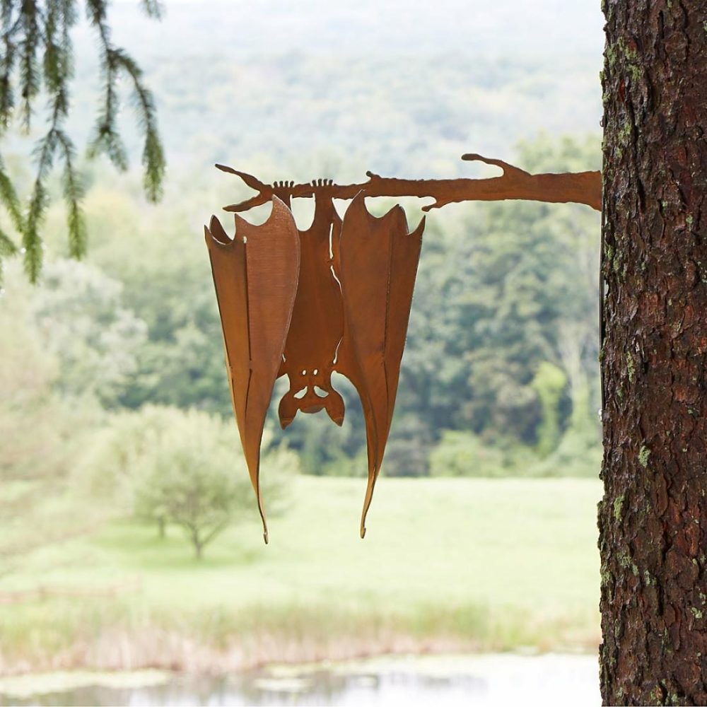 Garden Decor |   Bat On A Branch Garden Garden Decor