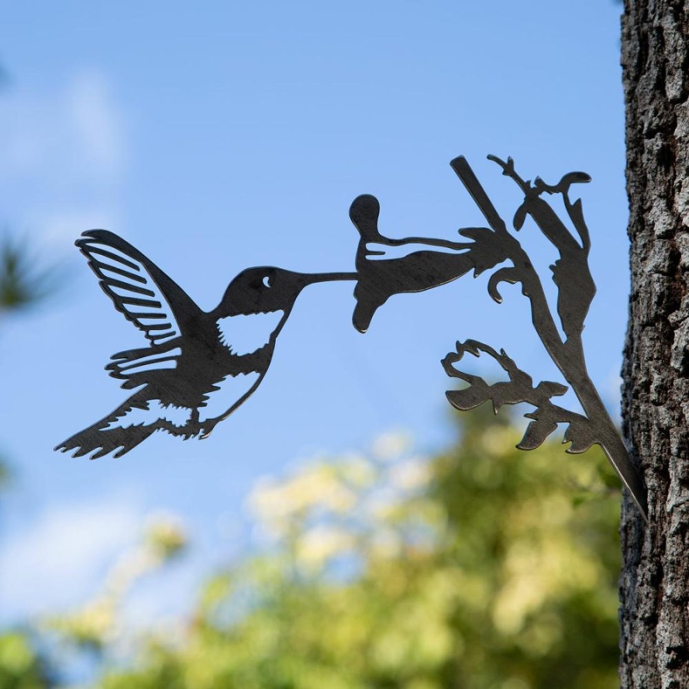 Garden Decor |   Metal Bird Sculptures Garden Garden Decor